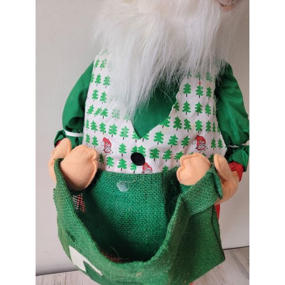 Large Santa Claus annalee vintage Xmas home decor unique plush - Picture 4 of 12